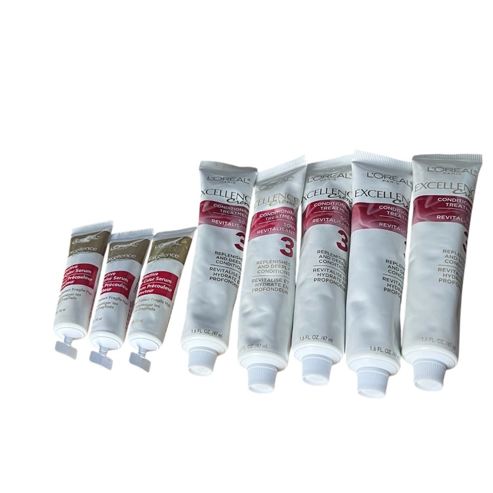 5 L'oreal Excellence Creme Conditioning 3 Protective Pre Color Serum